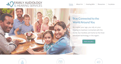 Desktop Screenshot of familyaudiologyutah.com